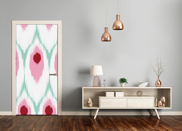 Fototapeta na dvere pávie vzor 85x205 cm