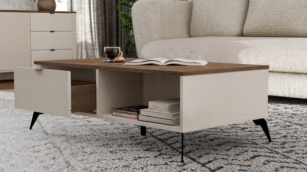 TP Living Konferenčný stolík CORDOBA kašmírový/dub Castello