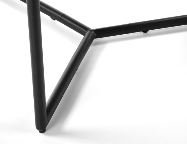 HALMAR Konferenčný stolík Cosmo 80 cm čierny