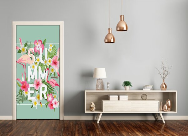 Fototapeta na dvere prázdniny a Fleminga 85x205 cm