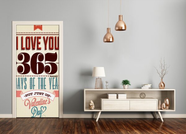 Fototapeta na dvere Valentín 85x205 cm