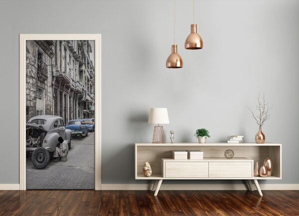 Fototapeta samolepiace na dvere hawana 95x205 cm