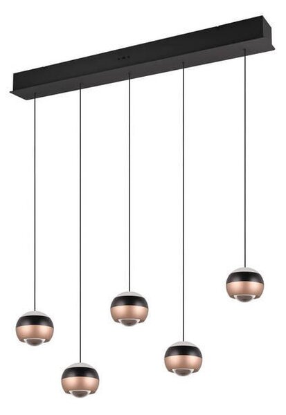 ZÁVESNÉ LED SVIETIDLO, 100/10,5/200 cm Trio Leuchten - Interiérové svietidlá