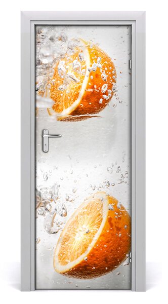 Fototapeta na dvere samolepiace pomaranče 75x205 cm