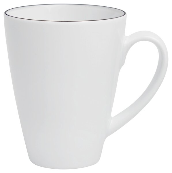 HRNČEK NA KÁVU Lido Black Line 350 ml Seltmann Weiden - Hrnčeky & šálky