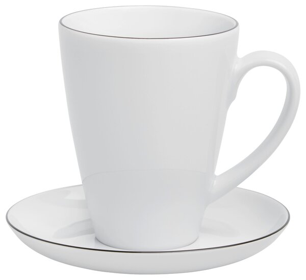 HRNČEK NA KÁVU Lido Black Line 350 ml Seltmann Weiden - Hrnčeky & šálky