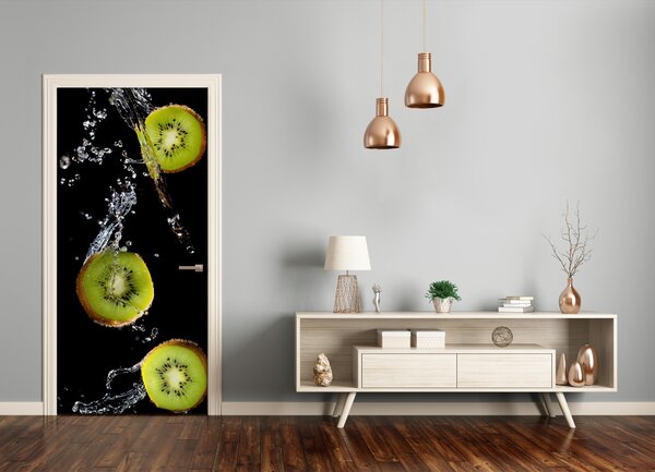 Fototapeta na dvere do domu samolepiace kiwi 85x205 cm