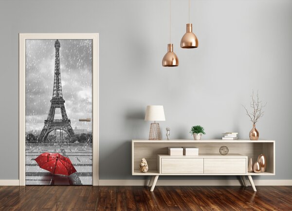 Fototapeta samolepiace na dvere Eiffelova veža 75x205 cm