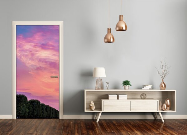 Fototapeta samolepiace na dvere Eiffelova veža 75x205 cm