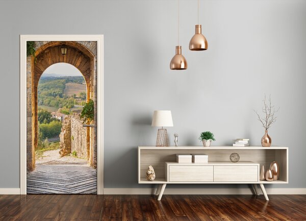 Fototapeta samolepiace na dvere Toskánsko Taliansko 85x205 cm
