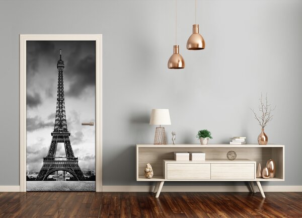 Fototapeta samolepiace na dvere Eiffelova veža 95x205 cm