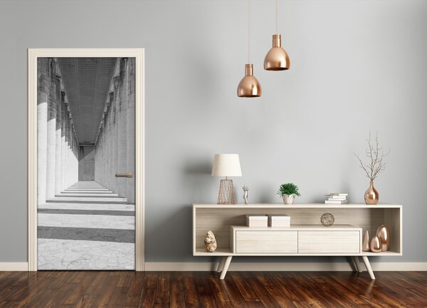 Fototapeta samolepiace na dvere chodba 75x205 cm