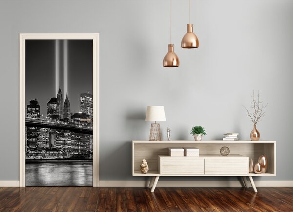 Fototapeta samolepiace dvere Manhattan New York 85x205 cm