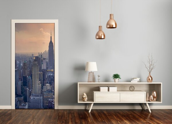 Fototapeta samolepiace dvere Manhattan New York 75x205 cm