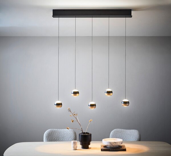 ZÁVESNÉ LED SVIETIDLO, 100/10,5/200 cm Trio Leuchten - Interiérové svietidlá