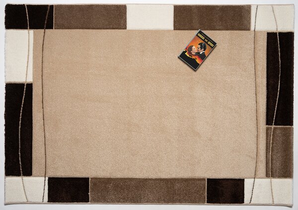 Spoltex , Kusový koberec Cascada Plus beige 6294, 160x230, béžová, chodba / predsieň