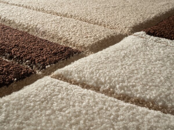 Spoltex , Kusový koberec Cascada Plus beige 6294, 160x230, béžová, chodba / predsieň