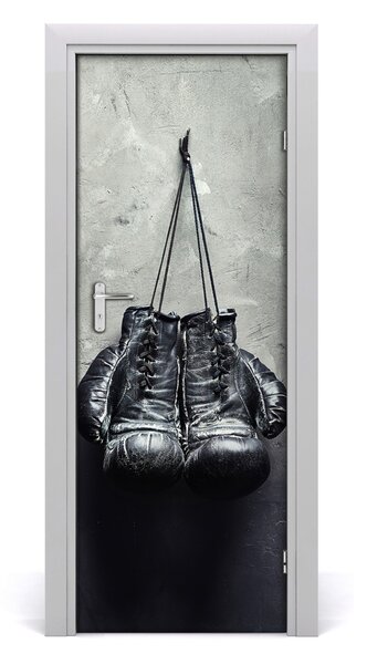 Fototapeta samolepiace dvere boxerské rukavice 95x205 cm