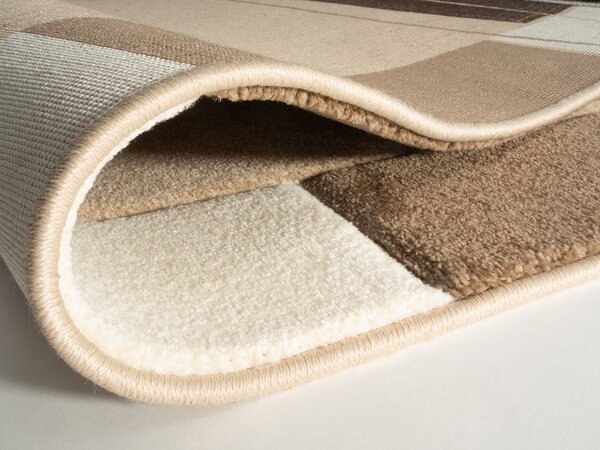 Spoltex , Kusový koberec Cascada Plus beige 6294, 160x230, béžová, chodba / predsieň