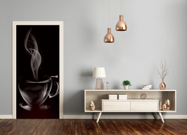 Fototapeta na dvere samolepiace aromatická káva 75x205 cm
