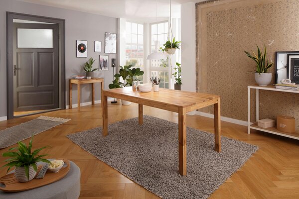 JEDÁLENSKÝ STÔL, divoký dub, hnedá, 110/70/75 cm P & B - Stoly, Online Only