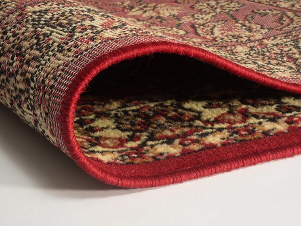 Spoltex, Kusový koberec Samira New Red 12002-011, 60x110, červená, chodba / predsieň