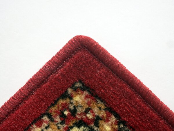 Spoltex, Kusový koberec Samira New Red 12002-011, 60x110, červená, chodba / predsieň