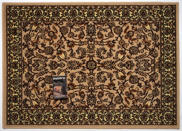 Spoltex , Kusový koberec Samira New Beige 12002-050, 200x280, béžová, chodba / predsieň