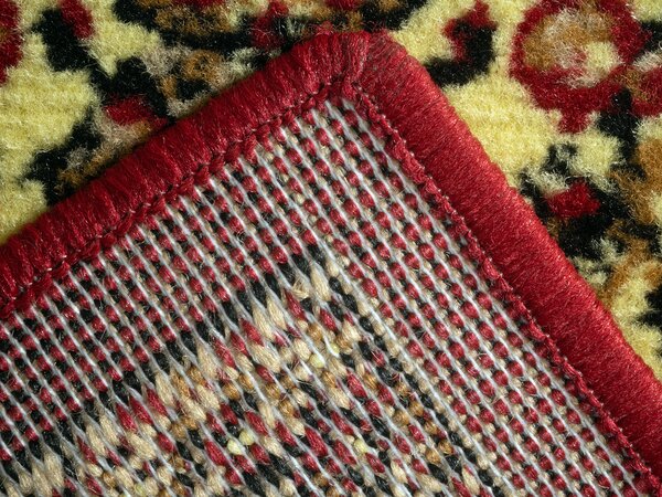 Spoltex, Kusový koberec Samira New Red 12002-011, 60x110, červená, chodba / predsieň