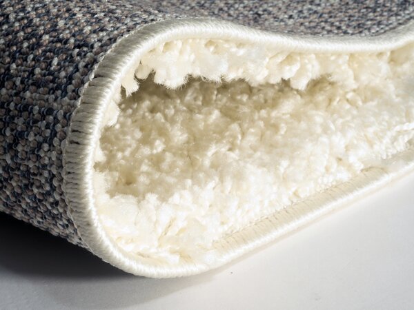 Mono Carpet , Kusový koberec Efor Shaggy 2137 Cream, 80x150, biela, obývacia izba