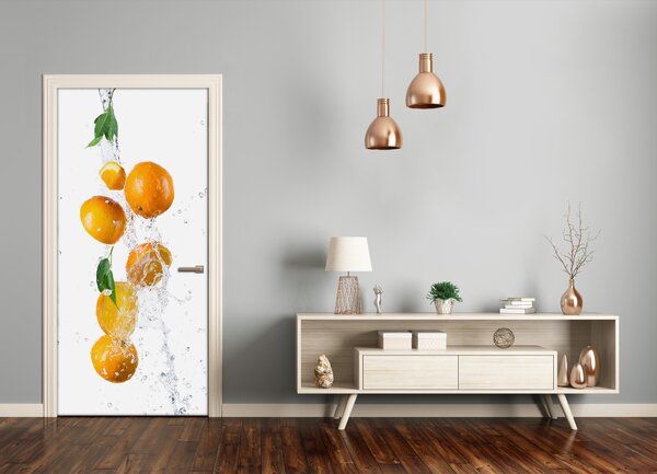 Fototapeta na dvere samolepiace pomaranče 85x205 cm