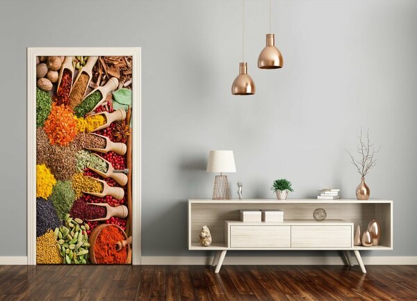 Fototapeta na dvere samolepiace korenie 75x205 cm