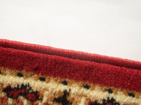 Spoltex, Kusový koberec Samira New Red 12001-011, 60x110, červená, chodba / predsieň