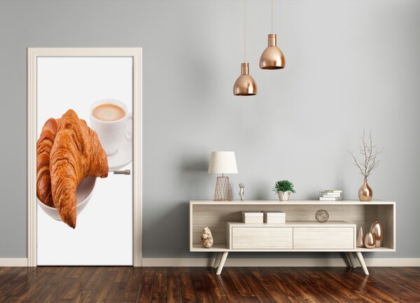 Fototapeta na dvere samolepiace raňajky 85x205 cm