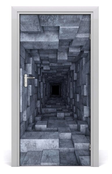 Samolepiace fototapety na dvere tunel 95x205 cm