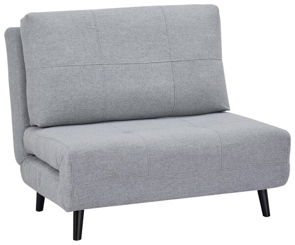 ROZKLADACIE KRESLO, textil, svetlosivá Ti'me - Sedačky
