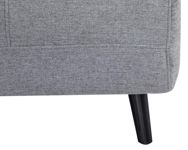 ROZKLADACIE KRESLO, textil, svetlosivá Ti'me - Sedačky