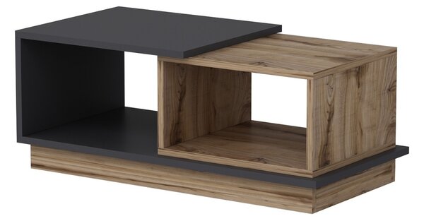 Kalune Design Konferenčný stolík Koncept antracit/dub prírodný