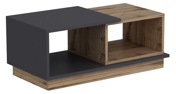 Kalune Design Konferenčný stolík Koncept antracit/dub prírodný