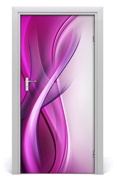 Samolepiace fototapety na dvere vlna pozadí 95x205 cm
