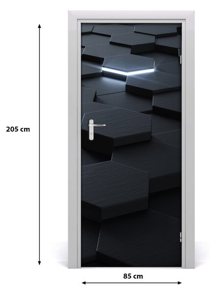 Samolepiace fototapety na dvere abstrakcie 85x205 cm