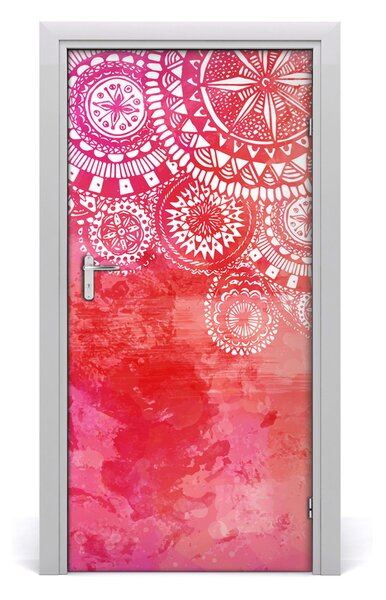 Samolepiace fototapety na dvere ornamenty 95x205 cm