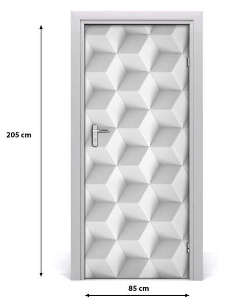 Samolepiace fototapety na dvere abstrakcie 3D 85x205 cm