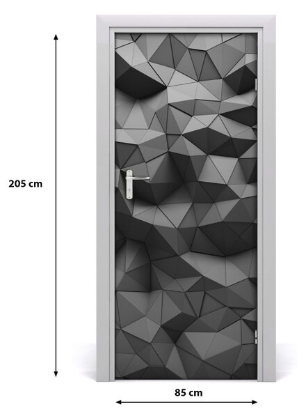 Samolepiace fototapety na dvere abstrakcie 3D 85x205 cm