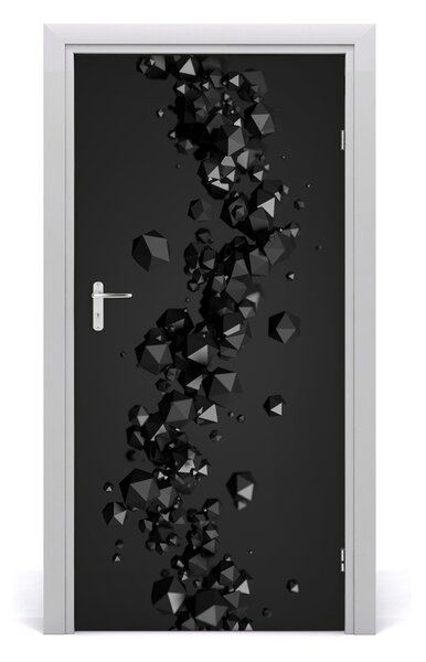 Samolepiace fototapety na dvere abstrakcie 3D 95x205 cm