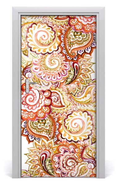 Samolepiace fototapety na dvere ornamenty 95x205 cm