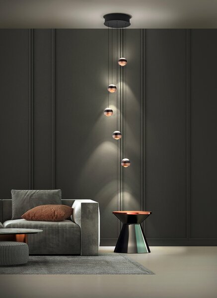 ZÁVESNÉ LED SVIETIDLO, 30/200 cm Trio Leuchten - Interiérové svietidlá