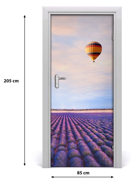 Fototapeta samolepiace na dvere Pola Lawenda 85x205 cm