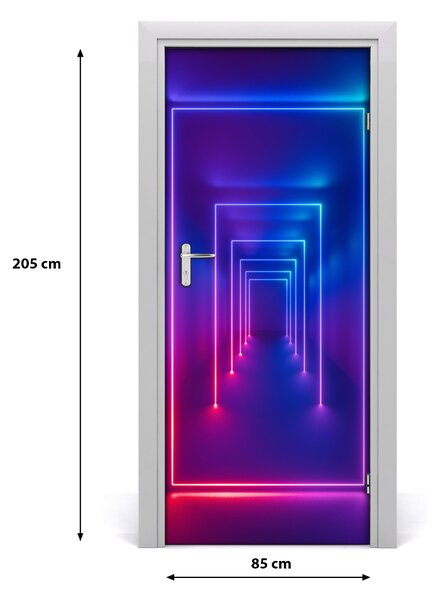 Fototapeta samolepiace na dvere nebeské neoy 85x205 cm