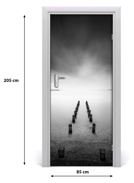 Fototapeta samolepiace na dvere voda jazero 85x205 cm